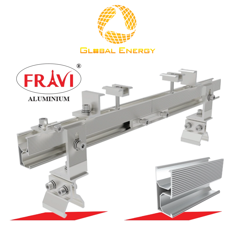 Thanh rail nhôm Fravi