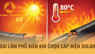 Sai lầm phổ biến khi chọn cáp điện solar