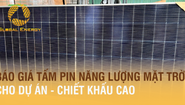 Báo giá tấm pin năng lượng mặt trời cho dự án
