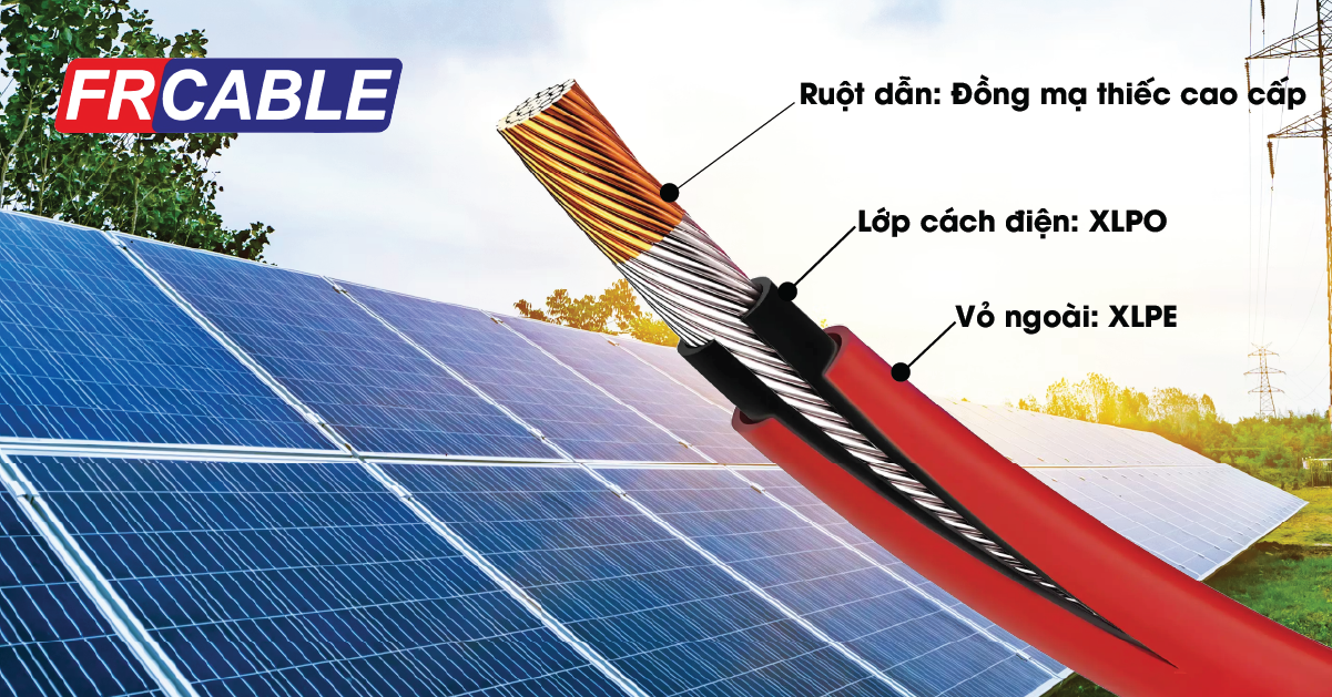 dây cáp điện năng lượng mặt trời