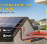 Cách tính tiết diện cáp solar chuẩn kỹ thuật