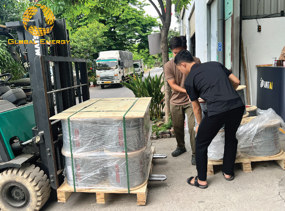 Tiết diện cáp DC solar