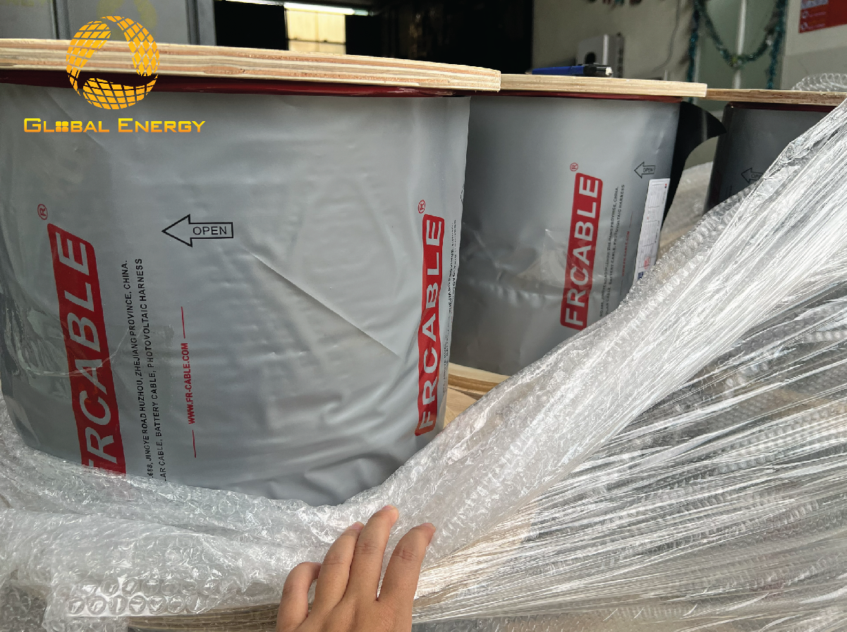 Tiết diện cáp DC solar