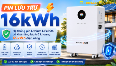 Pin lưu trữ 16kWh Lithtech