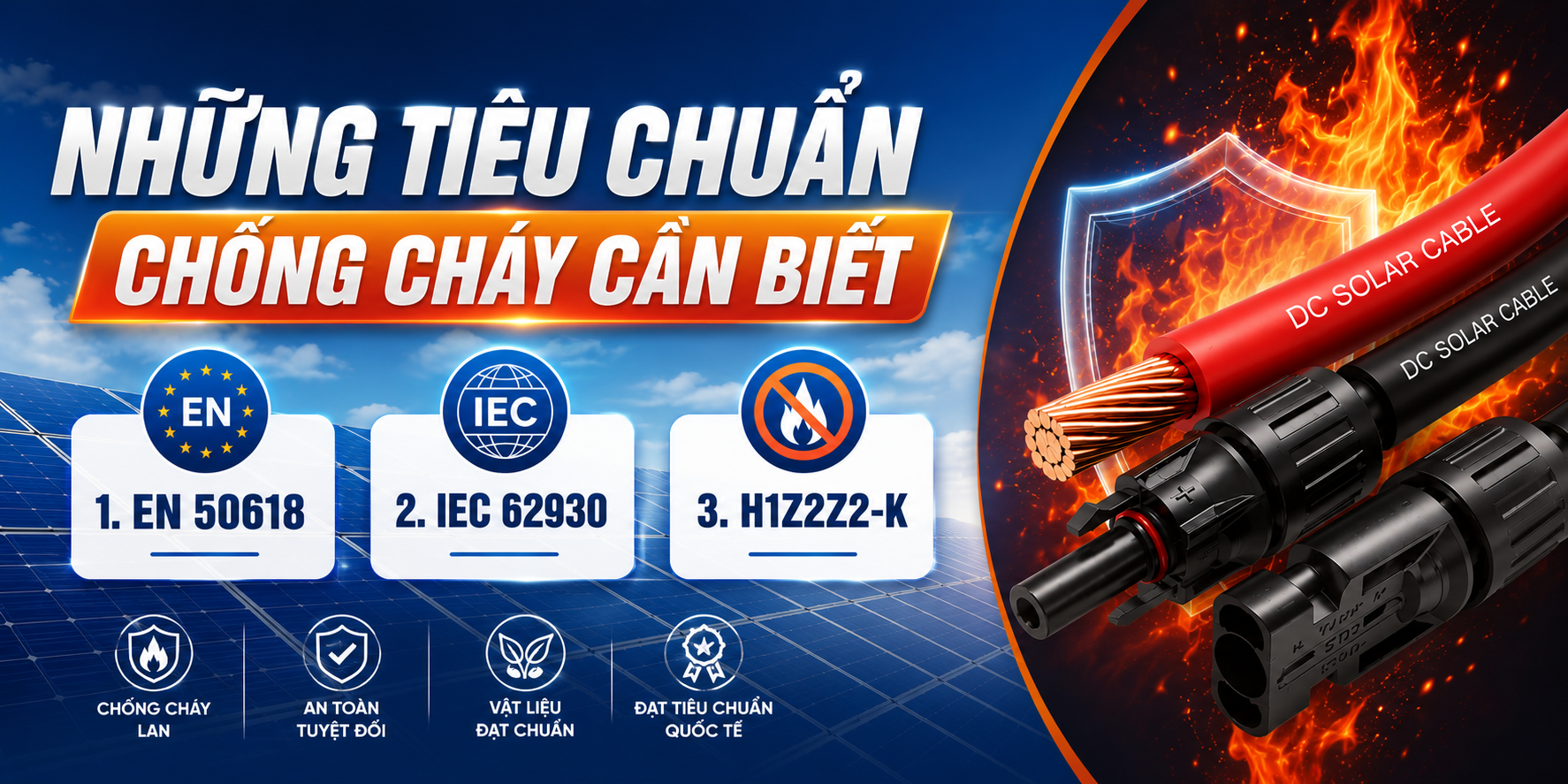 Những tiêu chuẩn chống cháy cần biết