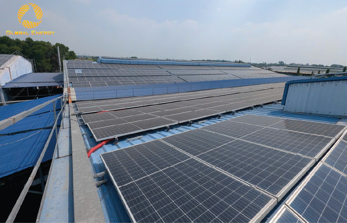 Dự án lắp hệ điện mặt trời áp mái Nhà máy nước Fuziwa