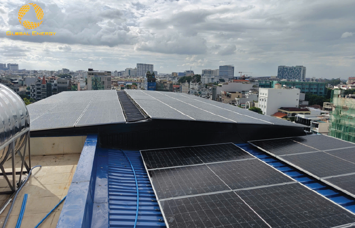 Lắp điện mặt trời mái nhà Dương Nhật