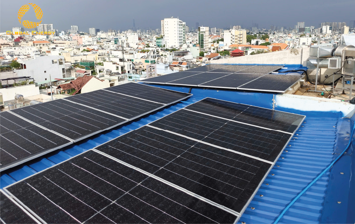 Lắp điện mặt trời mái nhà Dương Nhật
