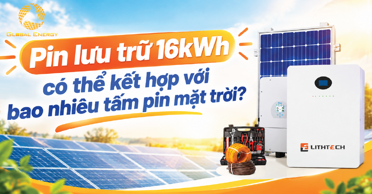 Pin lưu trữ 16kWh