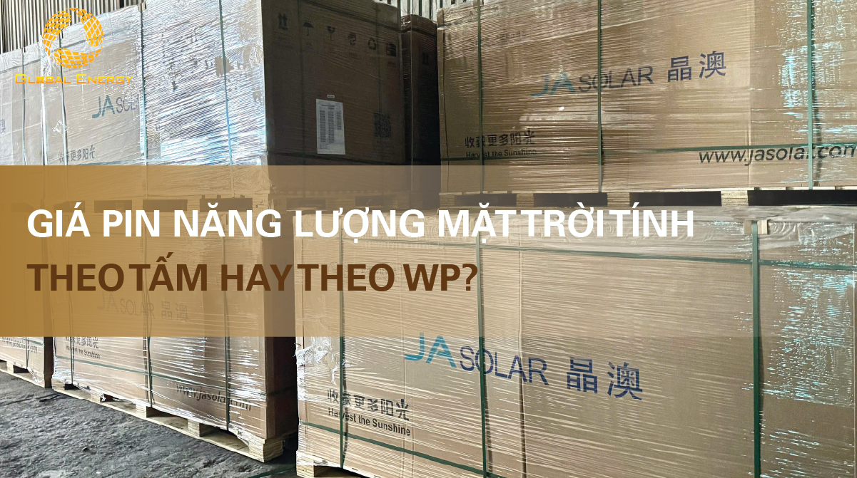 Giá pin năng lượng mặt trời