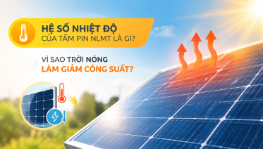 Hệ số nhiệt độ của tấm pin năng lượng mặt trời