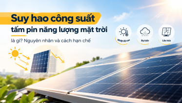 công suất tấm pin năng lượng mặt trời
