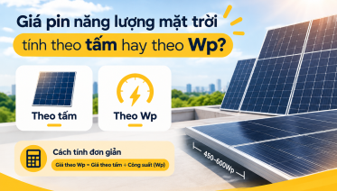 Giá pin năng lượng mặt trời