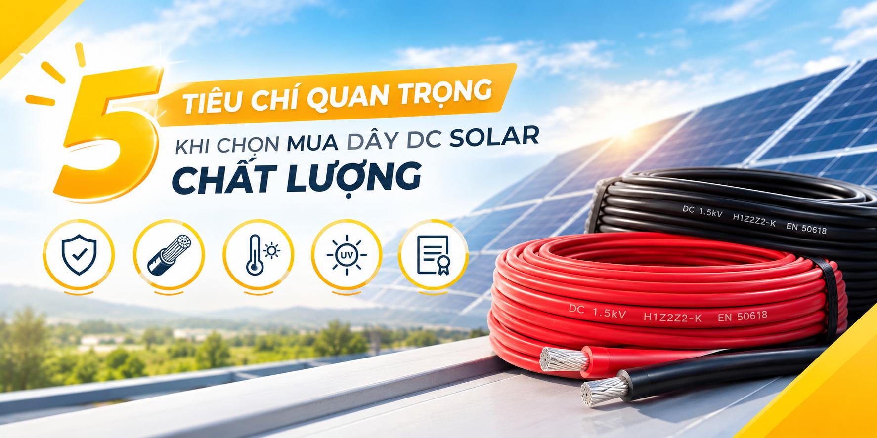 Mua dây DC Solar chất lượng